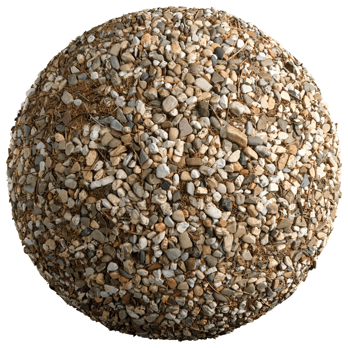 Seamless Pebble Floor Texture