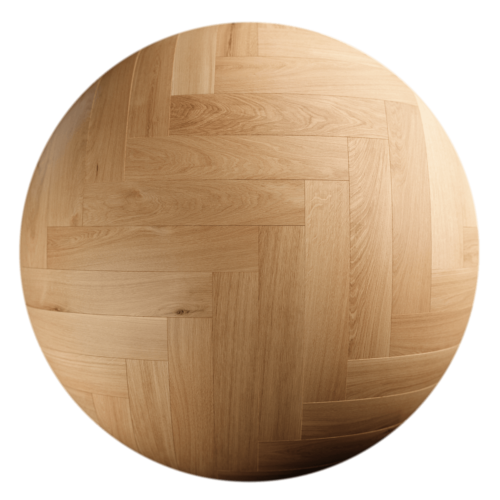 Seamless Oak Wood Herringbone Floor Texture