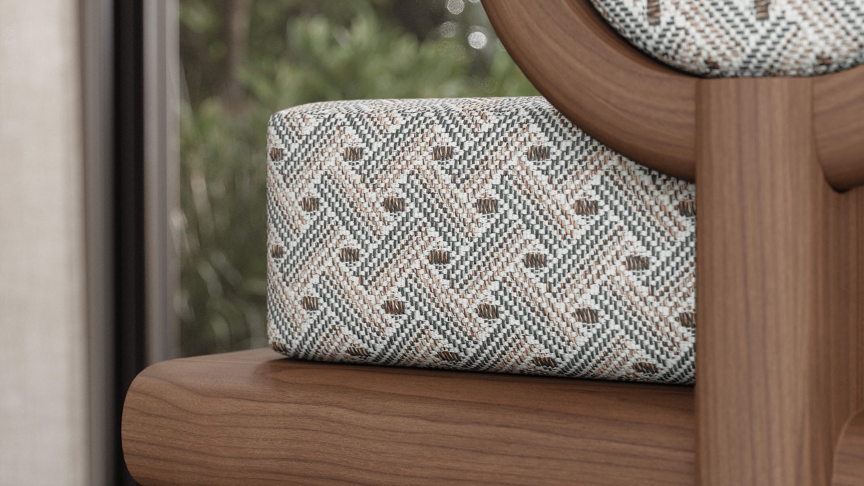 Seamless Hortus Fabric texture in high resolution