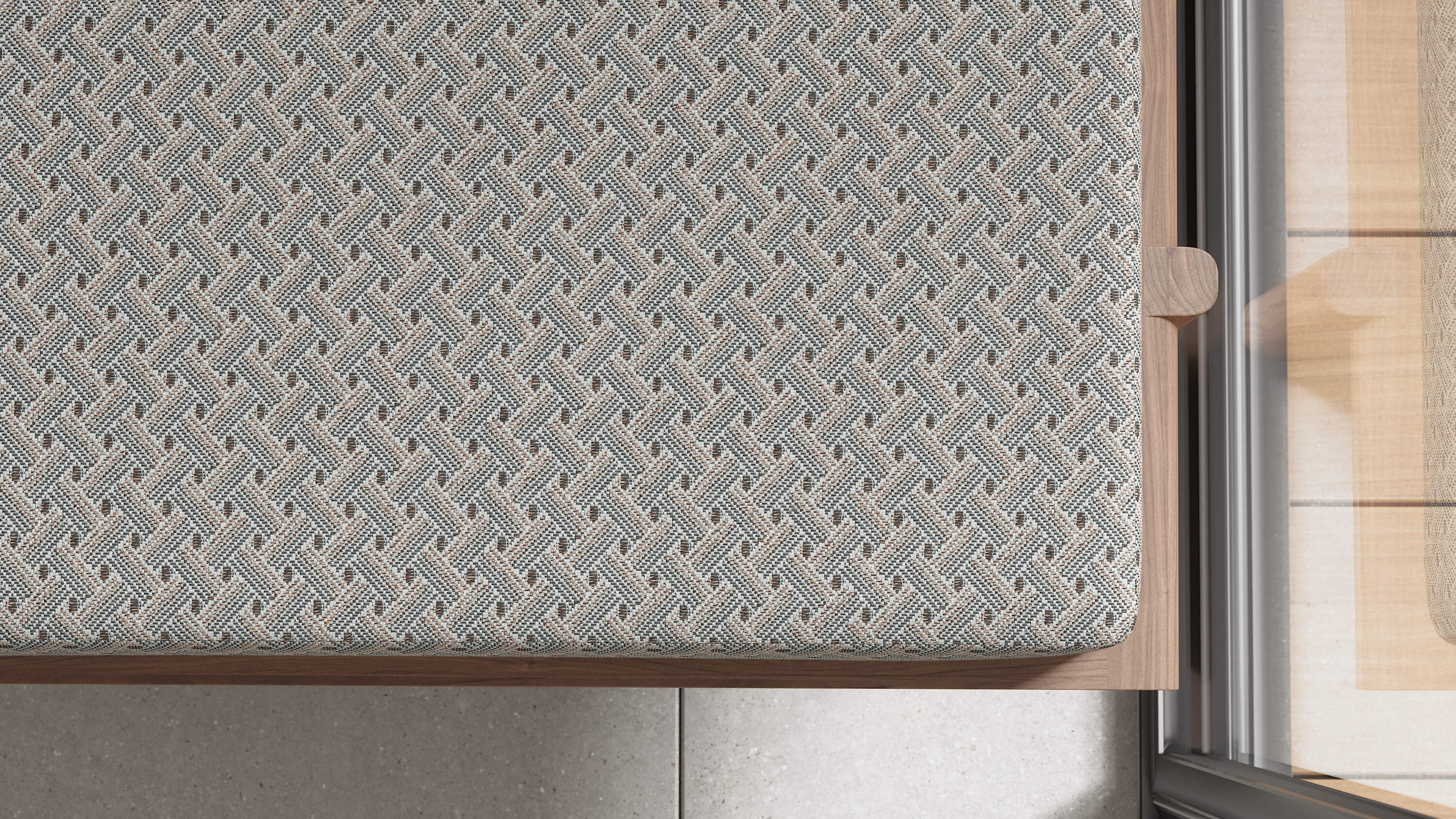 Seamless Hortus Fabric texture in high resolution