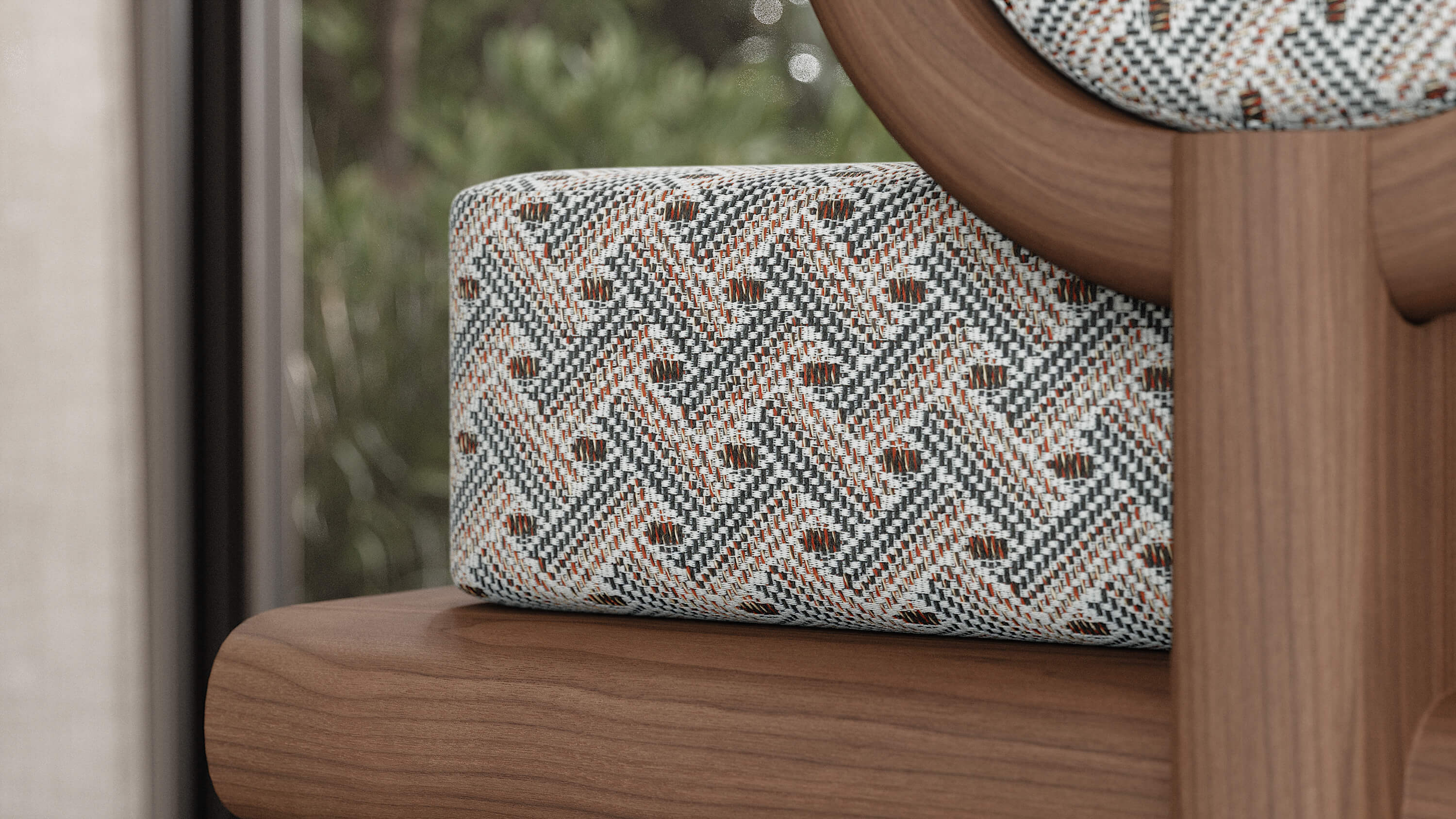 Seamless Hortus Fabric texture in high resolution