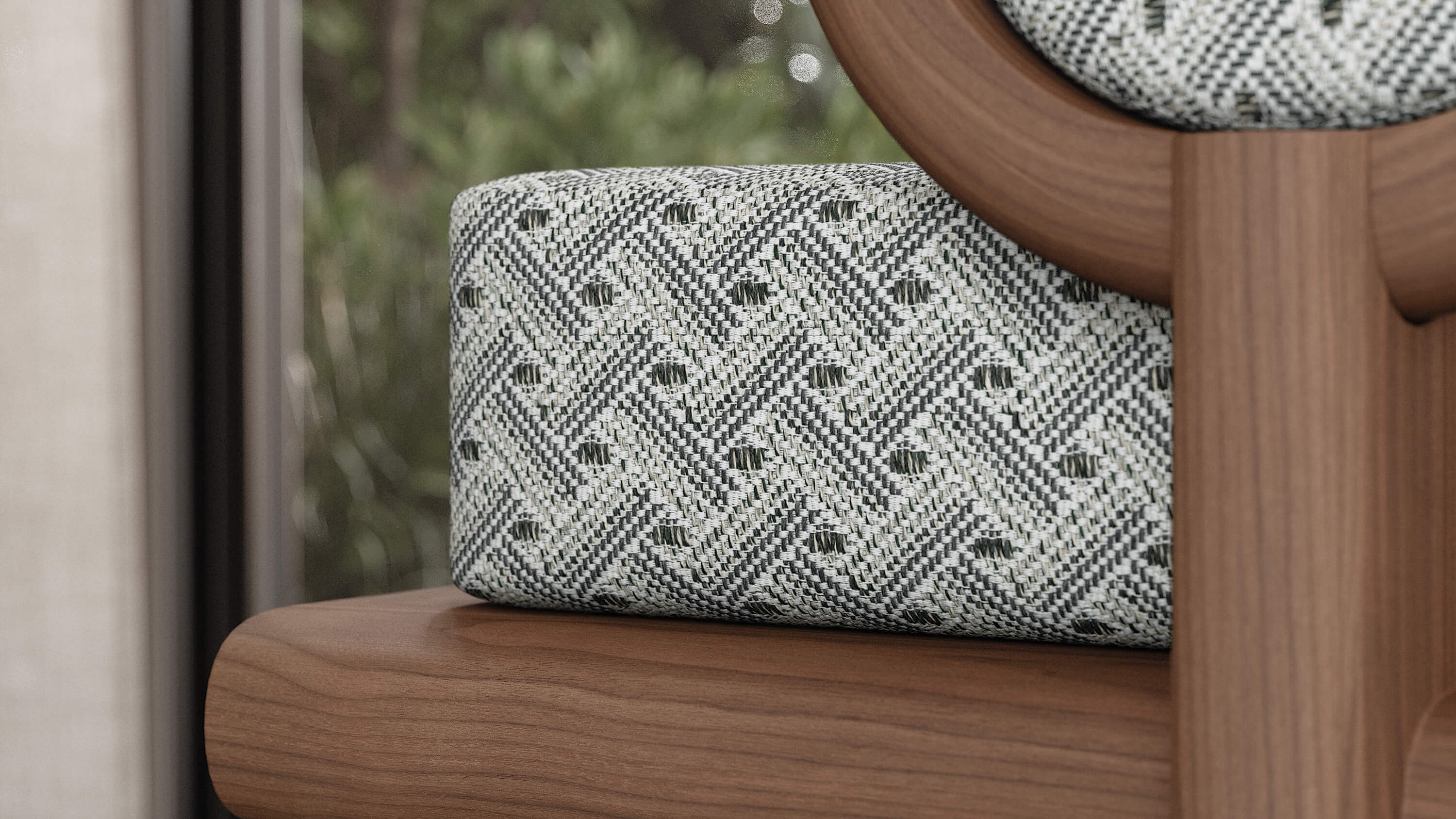 Seamless Hortus Fabric texture in high resolution