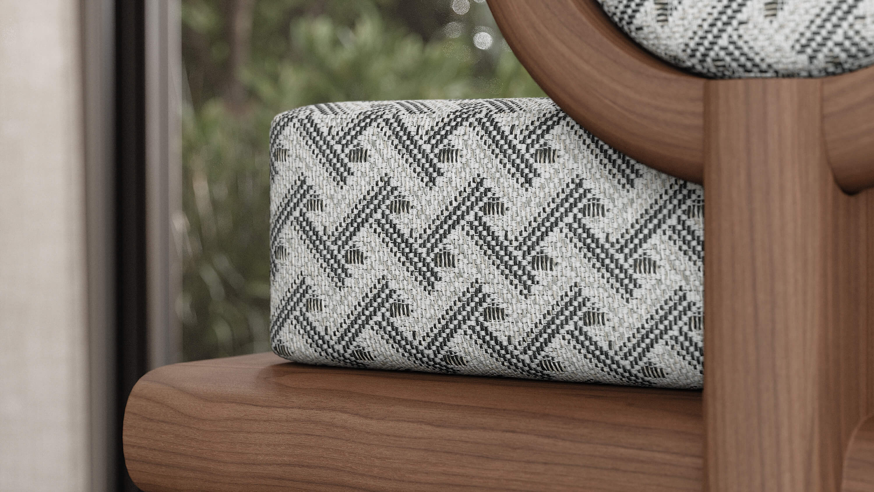 Seamless Hortus Fabric texture in high resolution