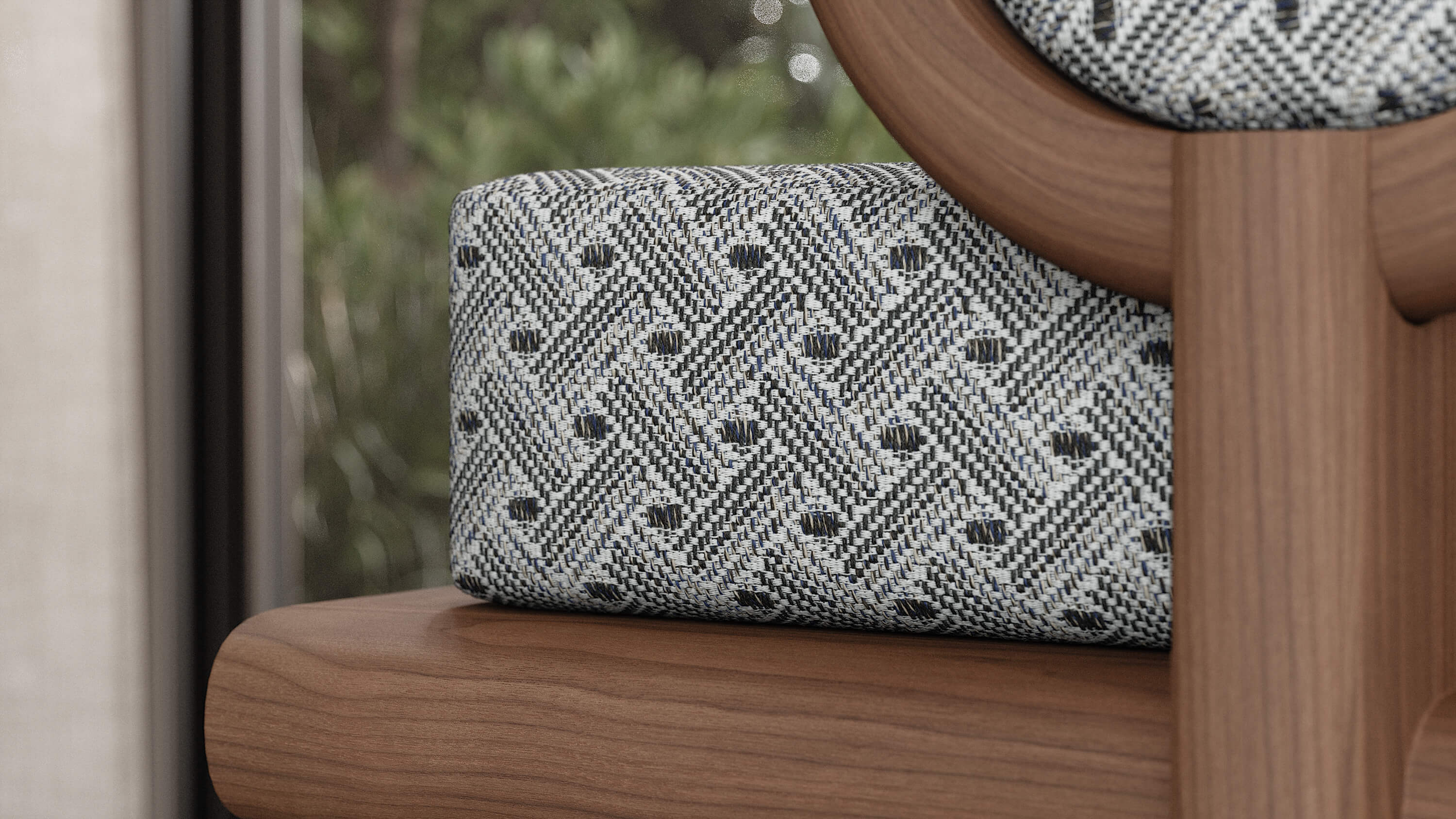 Seamless Hortus Fabric texture in high resolution