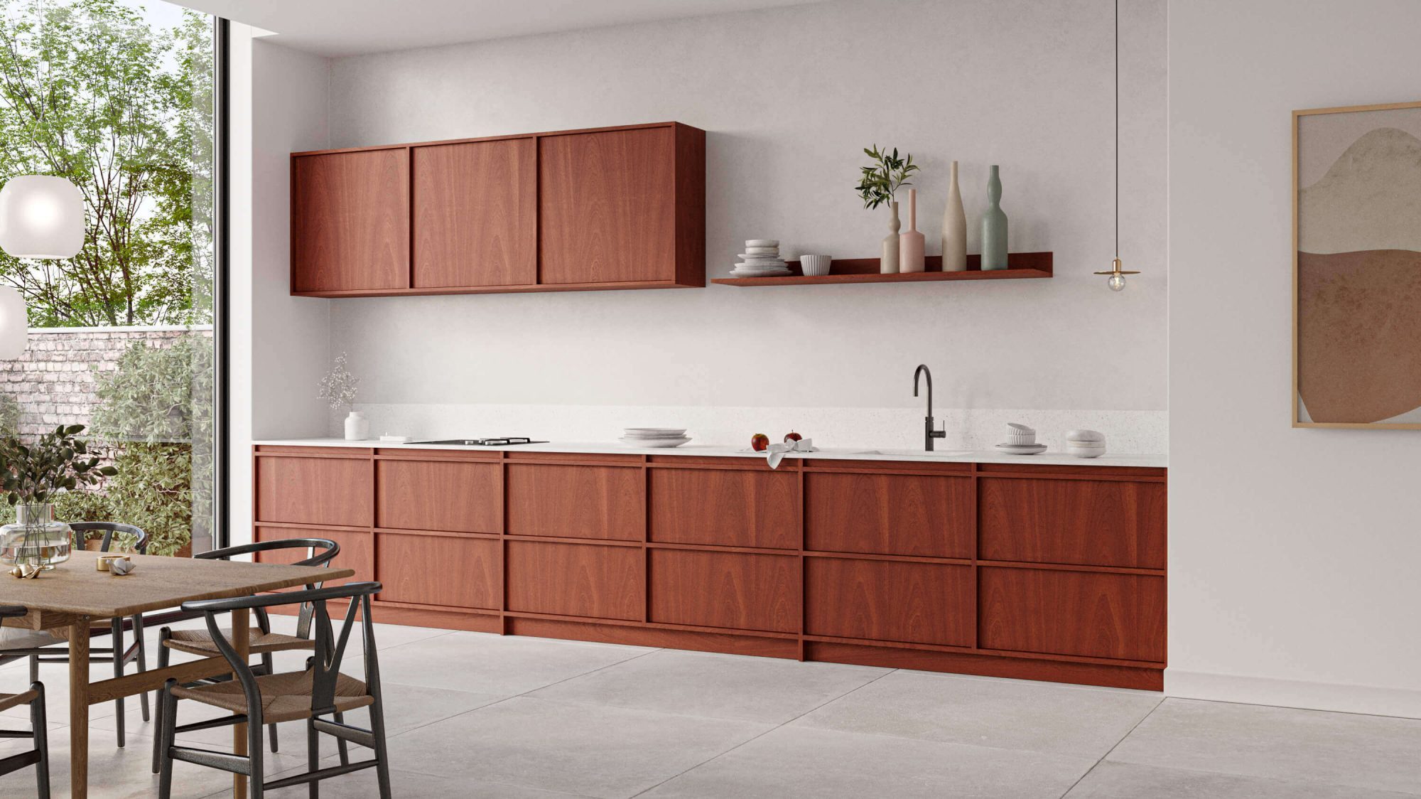 Seamless Mahogany Wood Texture | Materials Of The World Seamless Mahogany Wood Texture