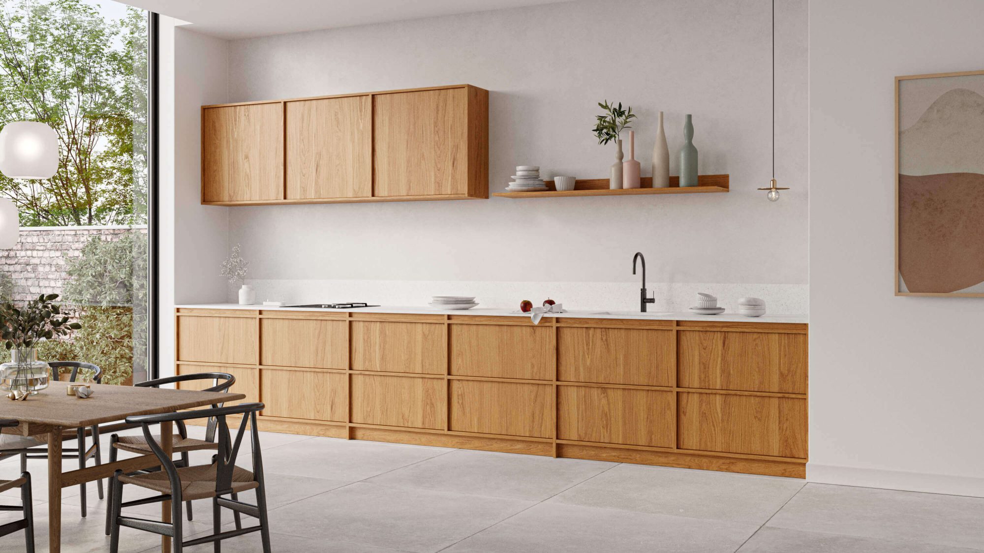 Seamless Oak Wood Veneer Texture | Materials Of The World Seamless Oak Wood Veneer Texture